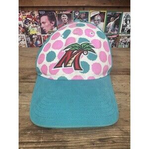 Fort Myers Miracle 47 Brand Strap Back Hat Minor League MiLB Cap Kids Blue Pink